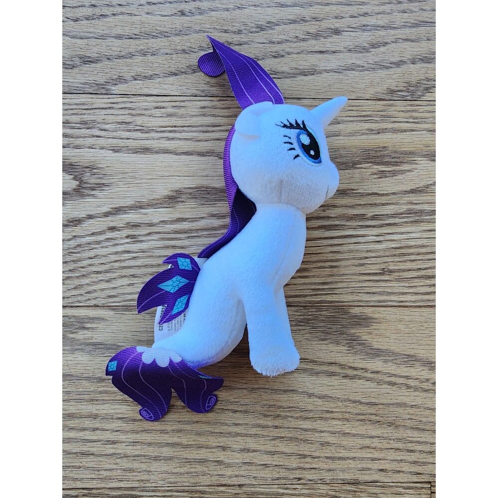 My Little Pony Rarity Sea-Pony Mermaid Plush 2016 About 5.5" EUC